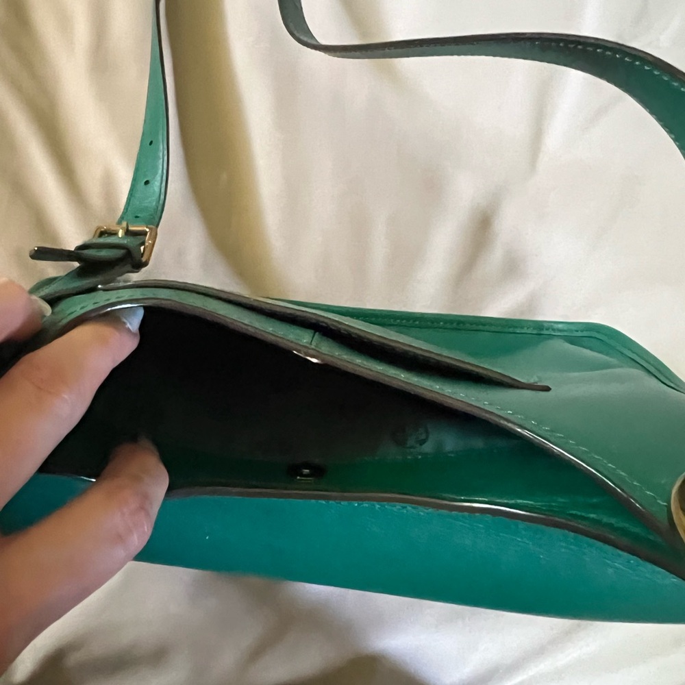Rare Tory Burch green bag - Picture 3 of 12